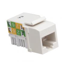 NSi Industries 726WH-1 - Keystone Jack C6 110 White Install Pk