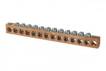 NSi Industries 4C-14-14114 - CU CONN. 4-14 AWG 14 HOLES 12 CIRCUITS