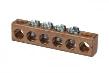 NSi Industries 4C-14-616 - CU CONN. 4-14 AWG 6 HOLES 4 CIRCUITS