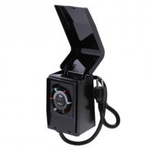 NSi Industries RHB32R - 24HR Plug-In Tmr DBL GRNDed Plrz Outlet 120V Out