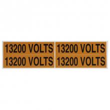 NSi Industries VM-B-27 - Voltage Markers (4) 13200 Volts