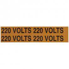 NSi Industries VM-B-5 - Voltage Markers (4) 220 Volts