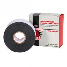 NSi Industries WW-HRL-20 - Linered Rubber Tape HV 2" 30ft