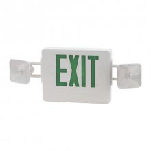 NSi Industries EEL2GW - LED Exit Lgt 120/277V Green 2Lgt's Bat