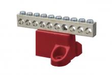 NSi Industries GBA2-10 - Ground Bar AL 10 Circuit 2/0-14