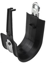 NSi Industries HPH16MV-10BK - 1" 90D Angle HPH J-Hk 16 BLK w/Magnet. 10/Bx