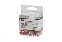 NSi Industries R22-10V - 22-18 Nylon Ring 1/4 Stud-Bulk