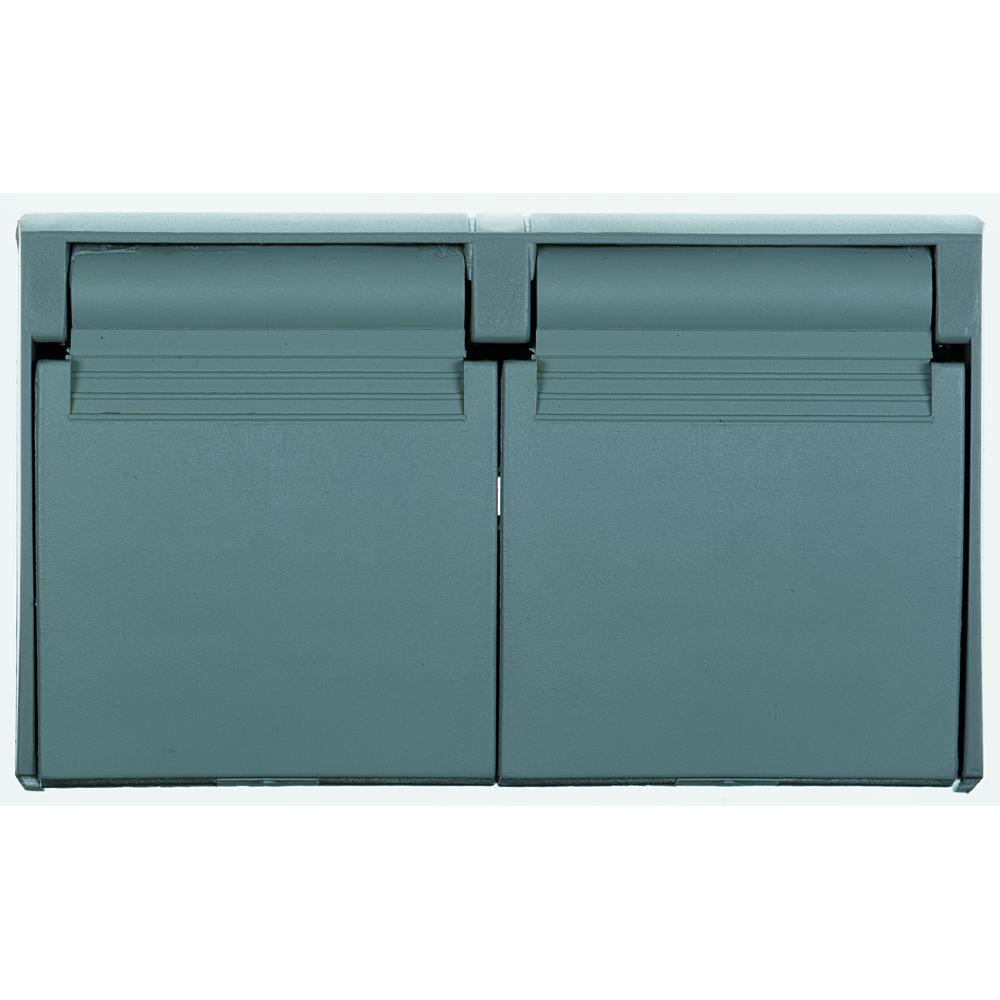 WP COVER DUP HORZ OR VERT MOUNTING GY