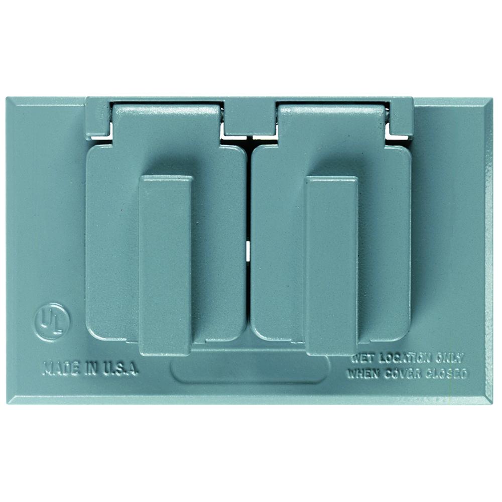 WP 2G TWO TOGGLE SW COVER