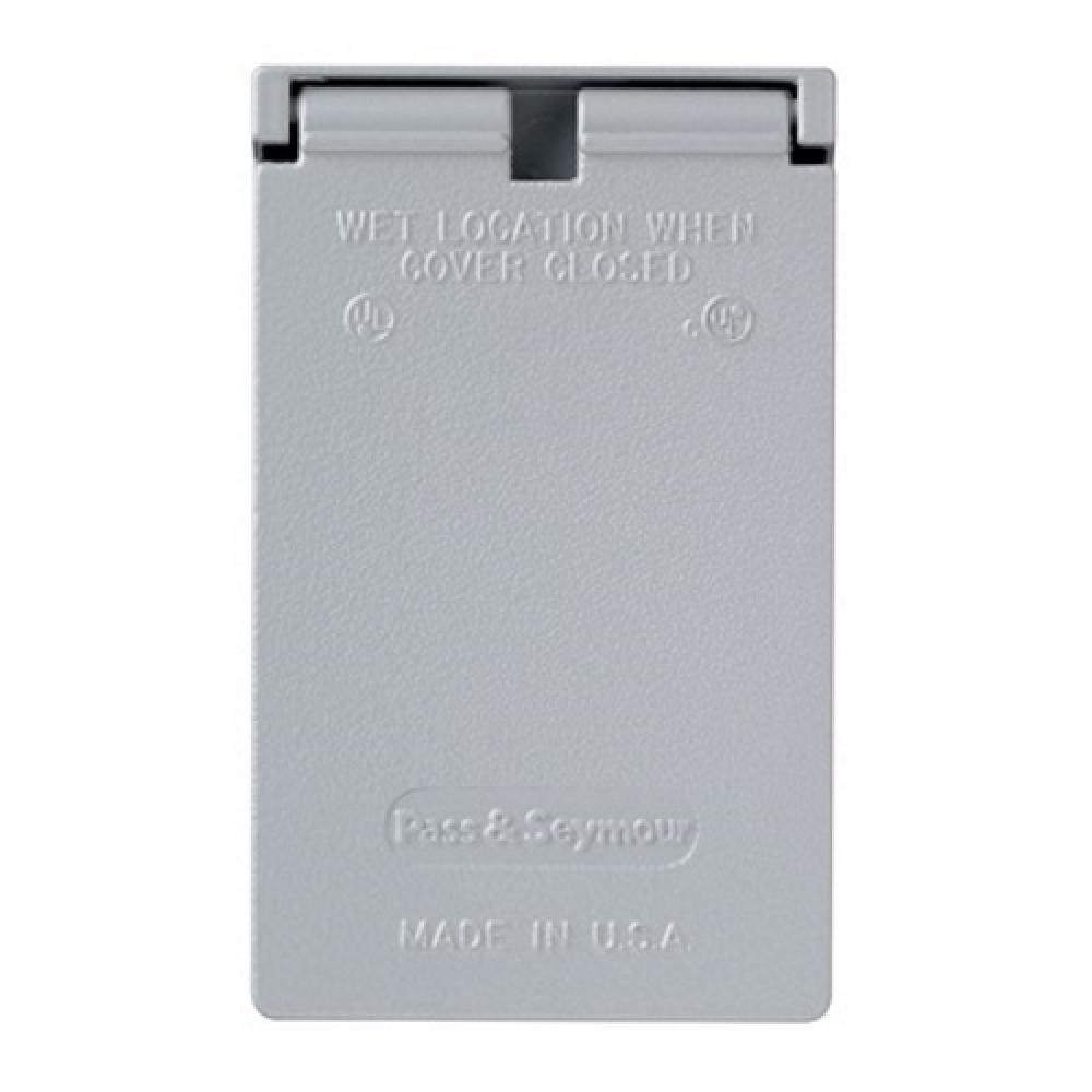 WP VERT POWER OUTLET COVER 1 5/8