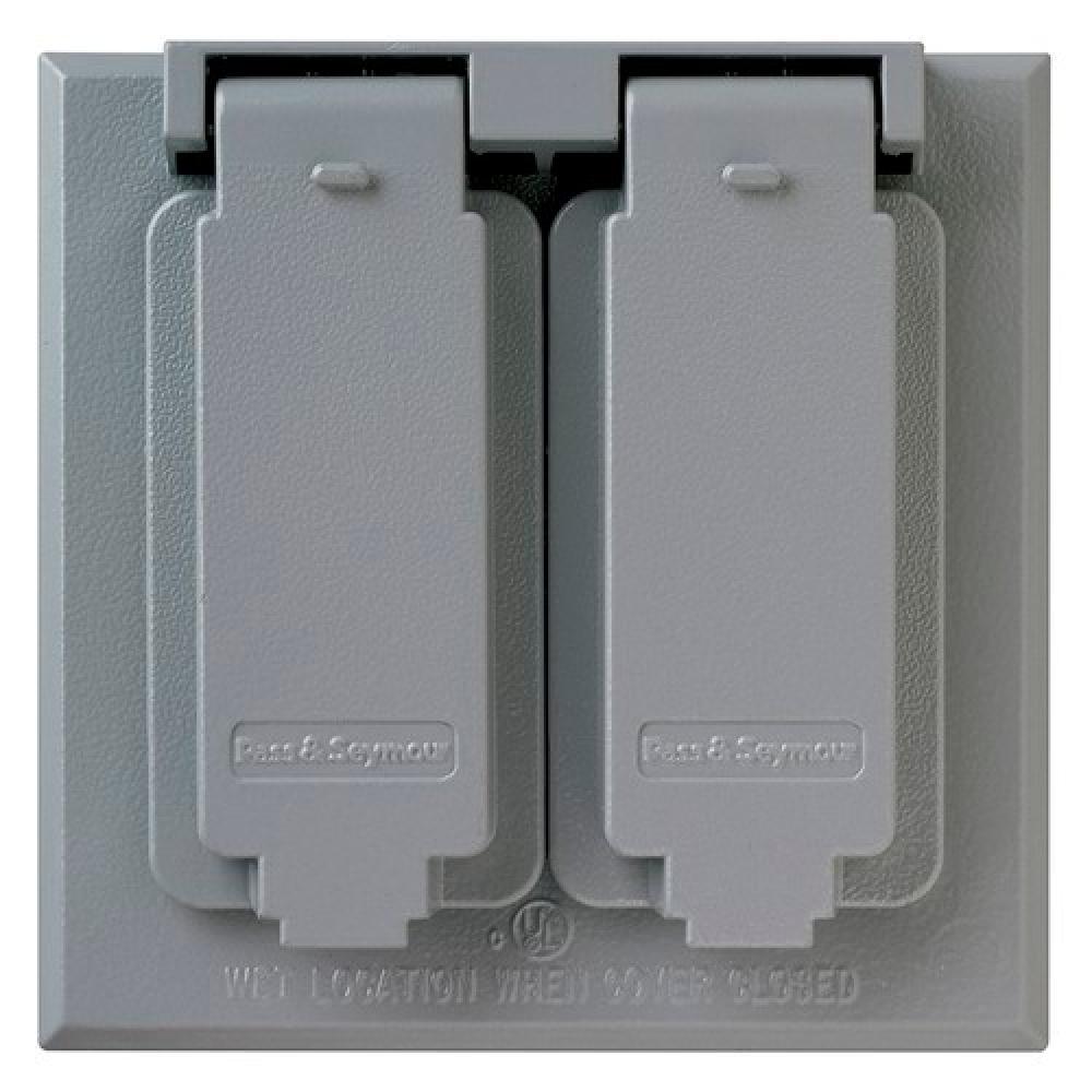 WP 2G TWO DUPLEX COVER