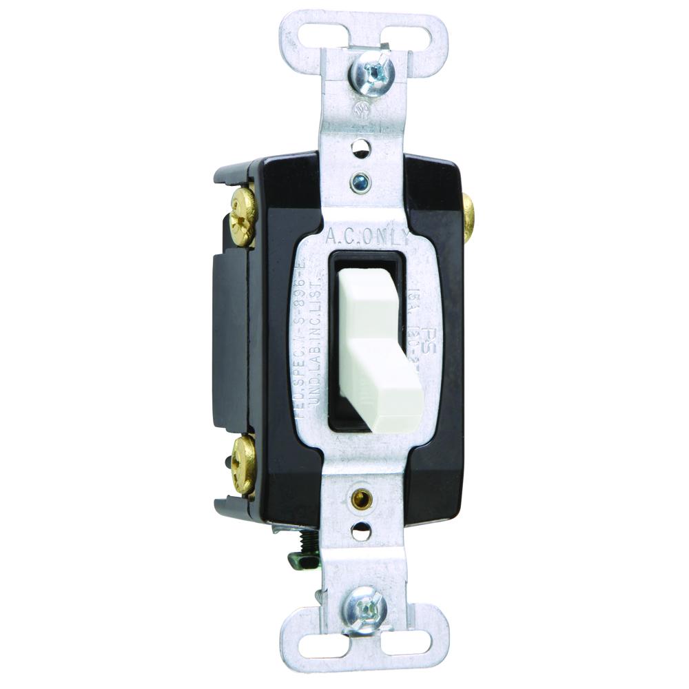 15A 120/277VAC B+S WIRE  4W SW W