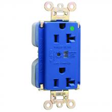 Legrand-Pass & Seymour 8300BLSP - HG TVSS RECEPT 20A 125V BLUE