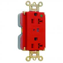Legrand-Pass & Seymour 8300REDSP - HG TVSS RECEPT 20A 125V RED