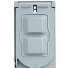 Legrand-Pass & Seymour CA1GS - WP 1G VERT TOGGLE COVER W/ SWITCH