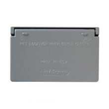 Legrand-Pass & Seymour CA26BRH - WP 1G HORIZ DECORATOR COVER BRONZE
