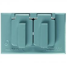 Legrand-Pass & Seymour CA2G - WP 2G TWO TOGGLE SW COVER