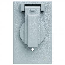 Legrand-Pass & Seymour CA7GV - WP 1G VERT SINGLE RCPT COVER