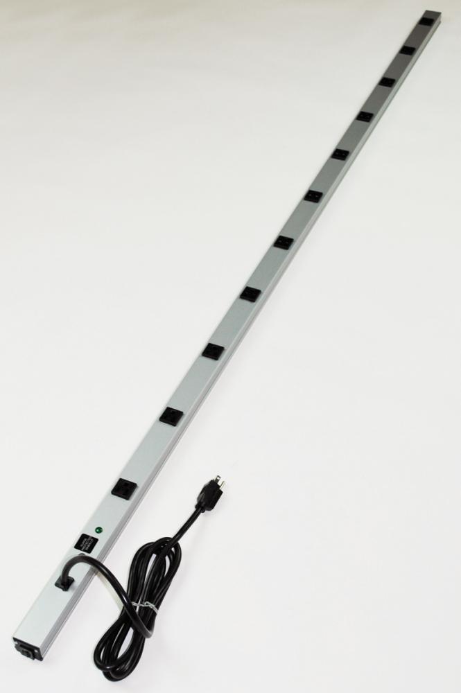 SURGE, 15A, 70IN, 11OL, 6 FT, GY