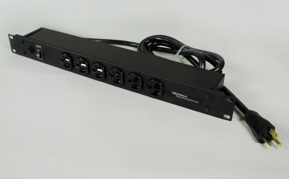 20A, 1U, 6F OL, SW, 6FT, BK