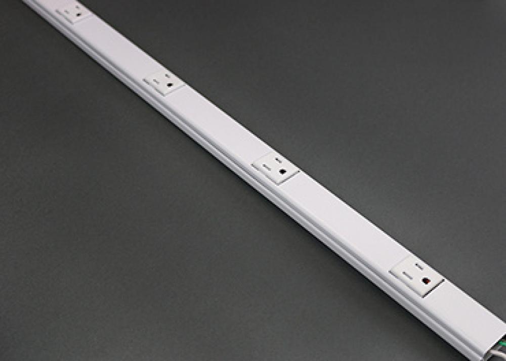 GFCI PLUGMOLD 3FT GRAY