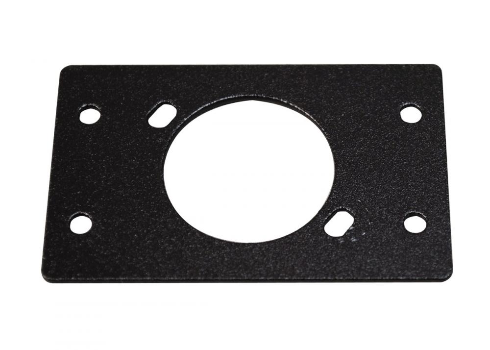 2P, XLR PANEL MOUNT PLATE- ACCEPTS