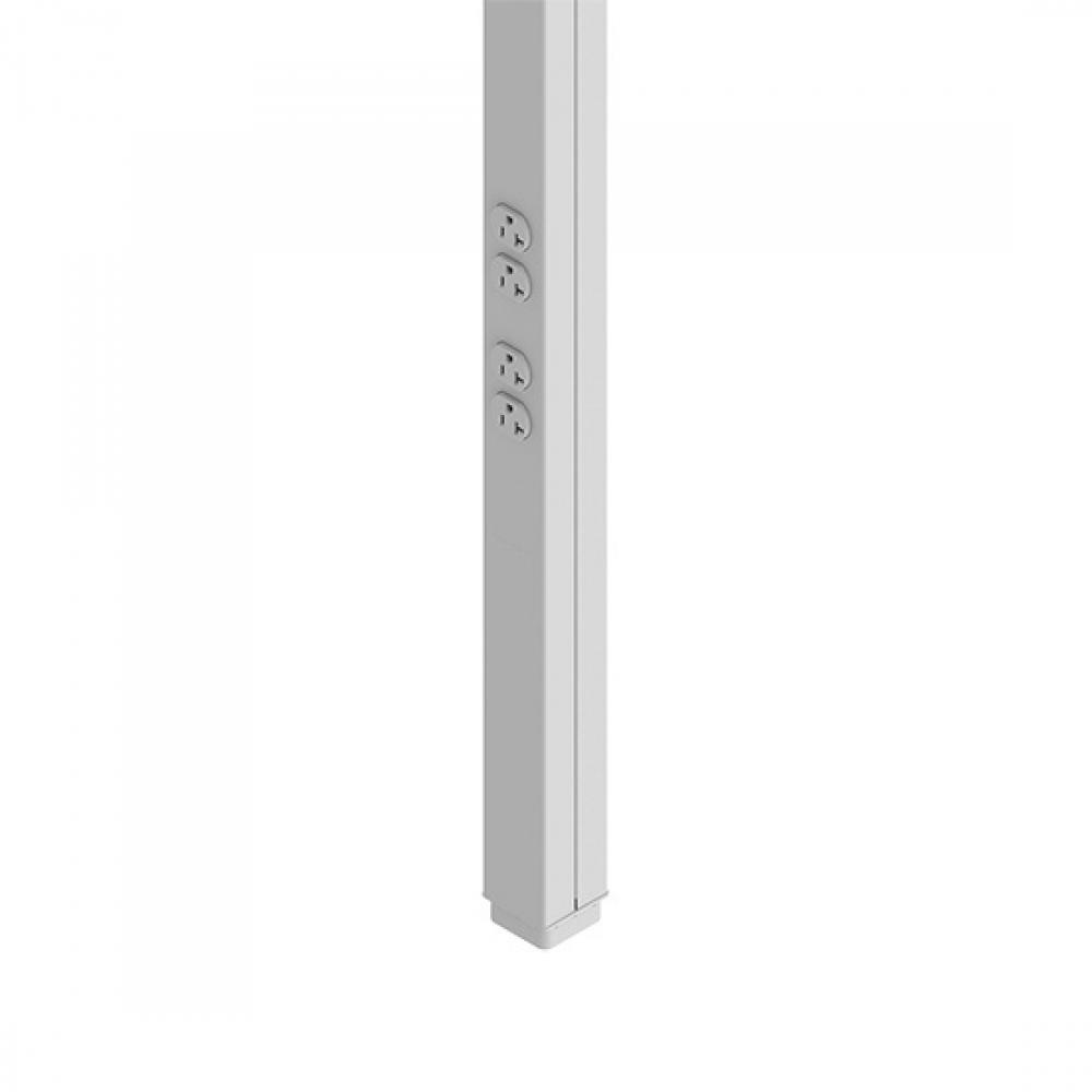 TPP DUPLEX 2-20A WHITE 12FT.