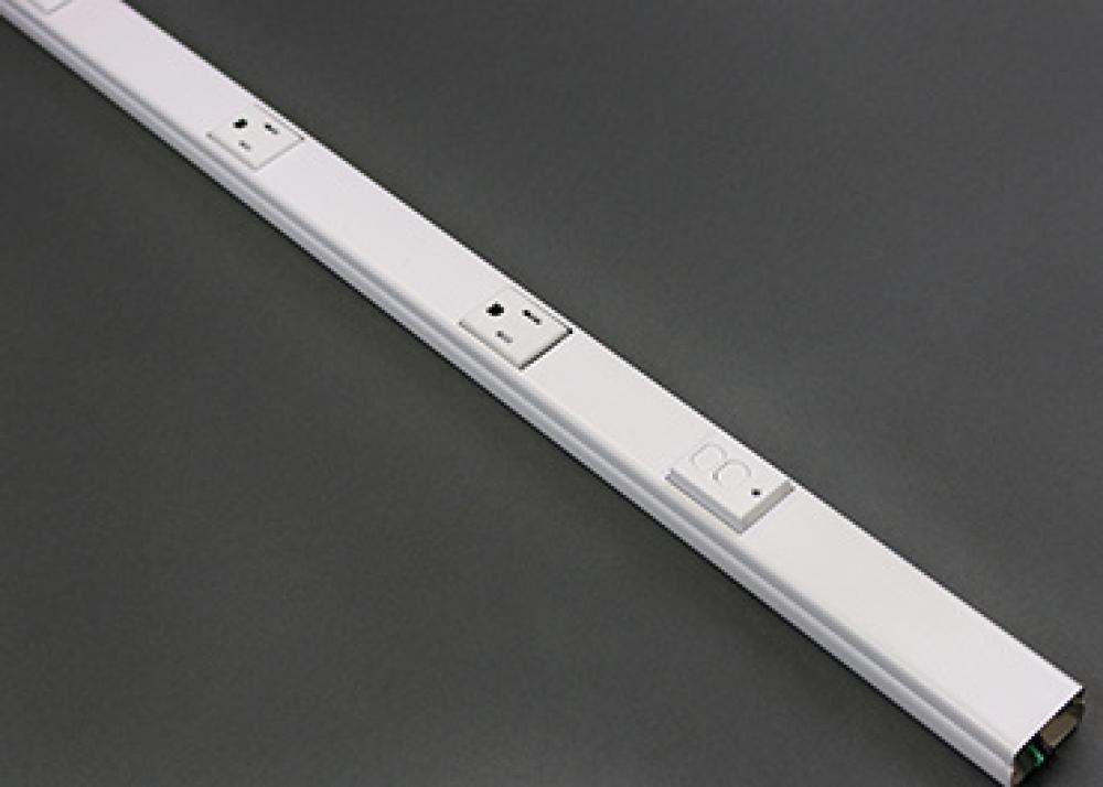 SELF TEST GFCI PLUGMOLD 5FT GRAY