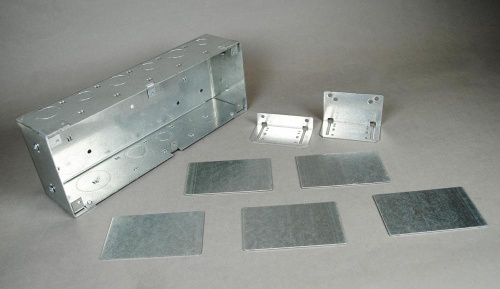 SIX GANG MULTISERVICE IN WALL BOX