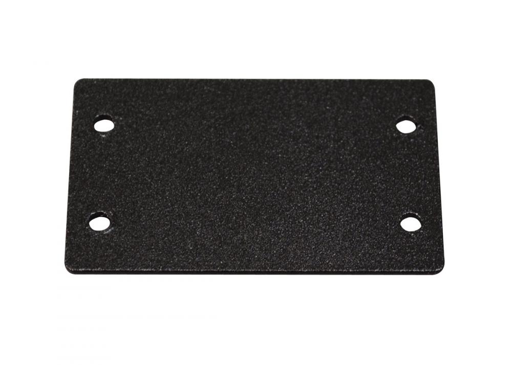 2P,BLACK,BLANK PLATE