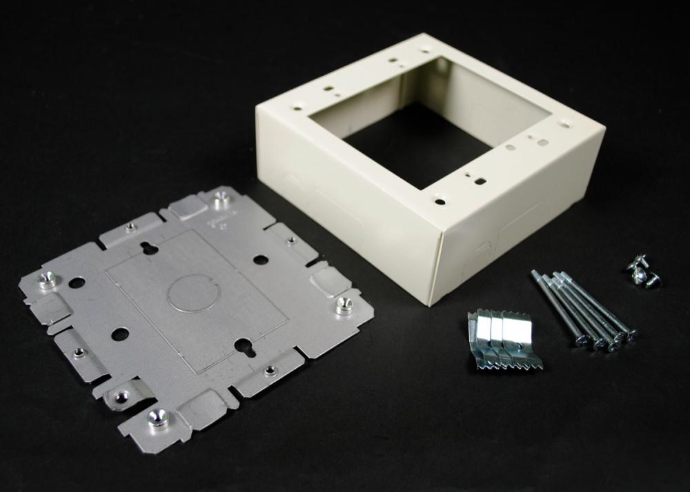 STL SWT & RECPT BOX 2G 2000 IVORY