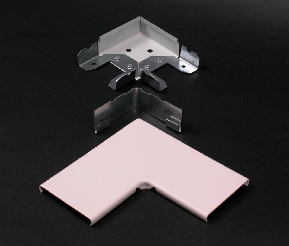 DIVIDED FLAT ELBOW-FOG WHITE