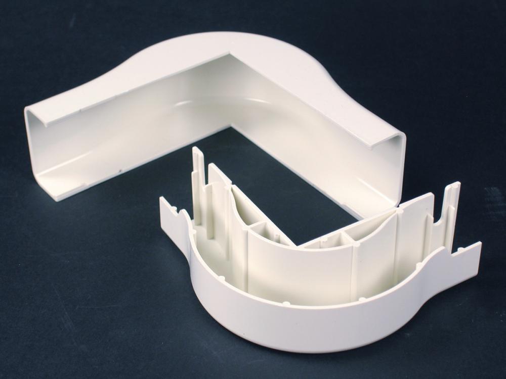 NM EXT. ELBOW FO/CAT5 2900 IVORY