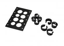 Legrand-Wiremold AV9014BK - 5P, CABLE KIT, 8 SMALL OPENINGS