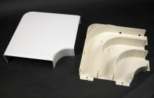 Legrand-Wiremold 5511FO-WH - NM FIBERREADY FLAT ELBOW 5500 WHITE