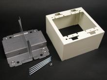 Legrand-Wiremold V2444D-2N - 2G DIV DEVICE BOX-IVORY