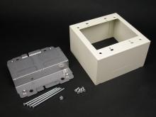 Legrand-Wiremold 2444-2LSFW - 2G 2400 LBR SVG DEVICE BOX FW