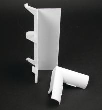 Legrand-Wiremold 5017CGY - NM INT. CVR ELBOW 5000 LT GY
