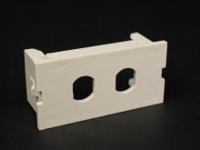 Legrand-Wiremold CM2-U2ST-BK - 2A DUAL ST MODULE UNLOADED BLACK