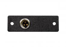 Legrand-Wiremold AV8010BK - 1P,BLACK,MINI XLR 3PIN M/SOLDER CUP