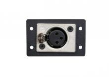 Legrand-Wiremold AV8015BK - NEUTRIK XLR 3-PIN FEMALE TO SOLDER