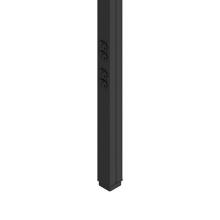 Legrand-Wiremold 25DTP-415BK - TPP DUPLEX 2-20A BLACK 15FT.