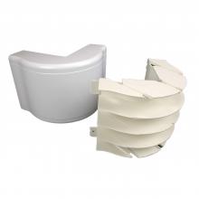 Legrand-Wiremold 5418FO-WH - NM FIBERREADY EXT. ELBOW 5400 WHITE