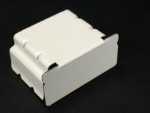 Legrand-Wiremold V2410BD - STL DIVIDED END BLANK 2400 IVORY