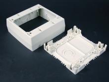 Legrand-Wiremold NM2048-2FW - NM SURE SNAP DEVICE BOX 2G NM2000FW