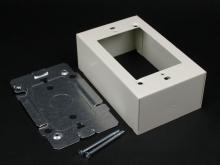 Legrand-Wiremold V2448 - STL SWITCH & RECEPT BOX 2400 IVORY