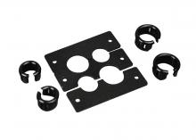 Legrand-Wiremold AV9012BK - 3P CABLE KIT, 4 SMALL OPENINGS