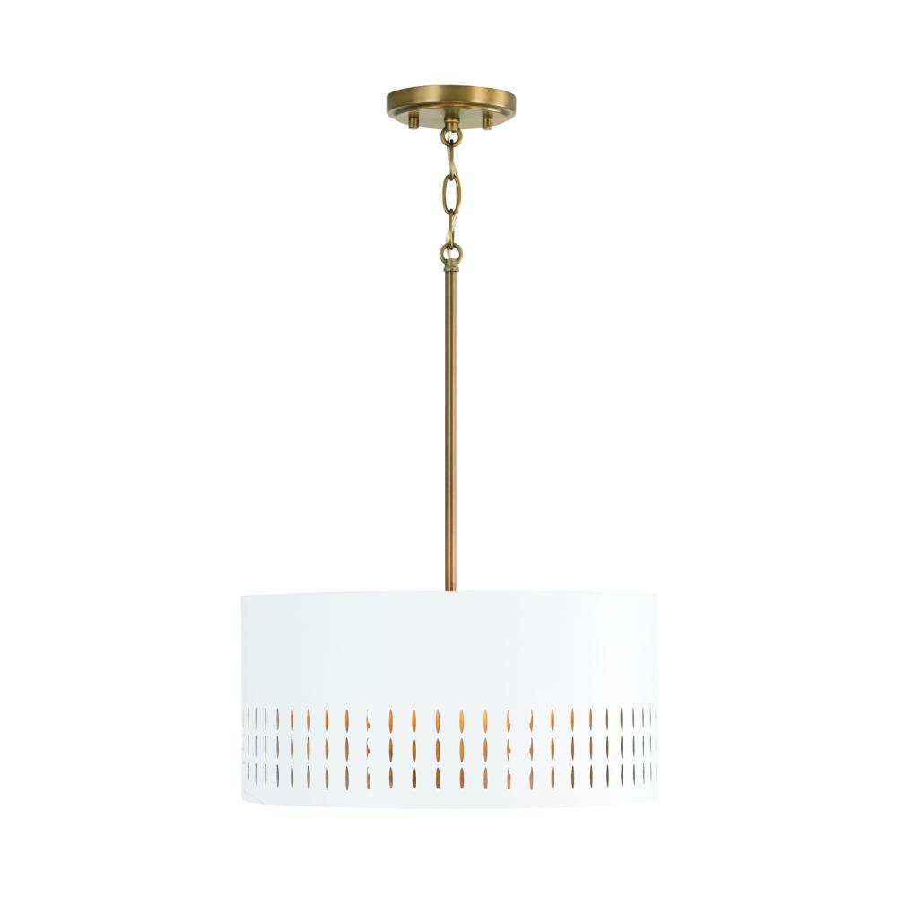 3-Light Semi-Flush
