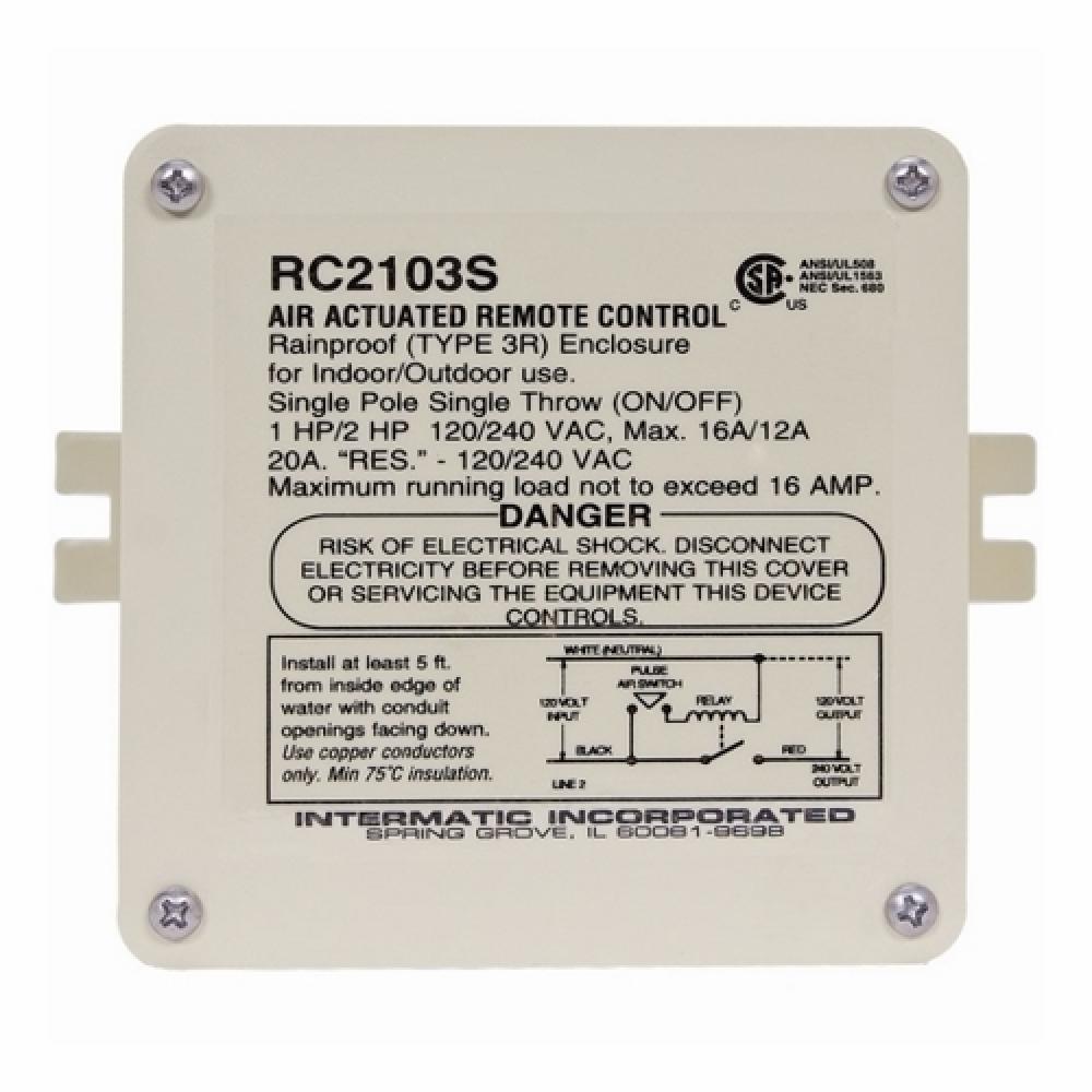 120/240V 50/60 Hz. On/Off (SPST)