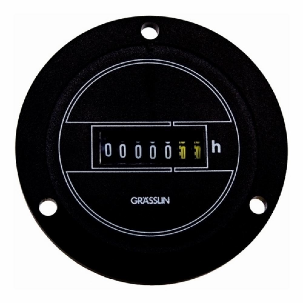 240V 60Hz 1VA FLUSH PANEL MOUNT, BLACK
